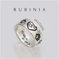 Anello Rubinia in Argento AN149A-P